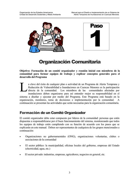 Organizaci N Comunitaria