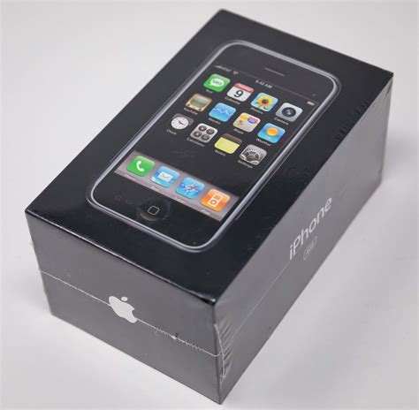 An unopened first-generation iPhone was sold at auction for about 20 ...