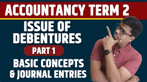 Issue Of Debentures Part Term Accounts Th Basics Journal