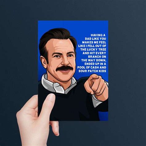 Ted Lasso Fathers Day Card All Things Banter