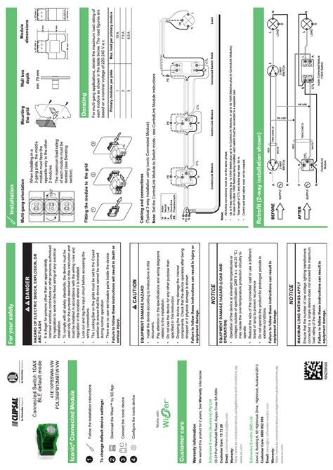 Schneider Bluetooth Zigbee Iconic Mechanism Smart Home - User Manual