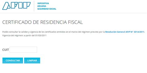 Ll Certificado De Residencia Fiscal Todocertificados