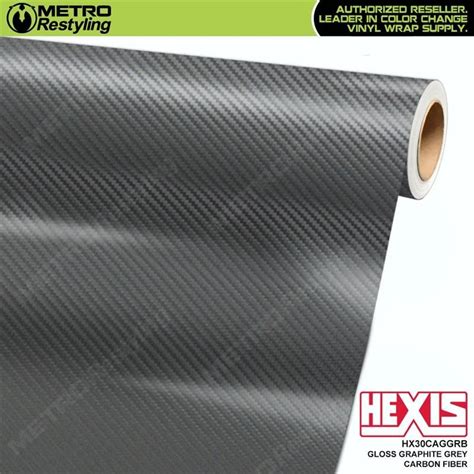 Hexis Gloss Graphite Gray Carbon Fiber Vinyl Wrap Hx Caggrb Special