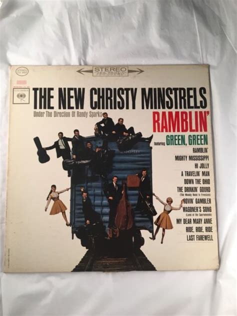 The New Christy Minstrels Ramblin Green Columbia Vintage Stereo Lp