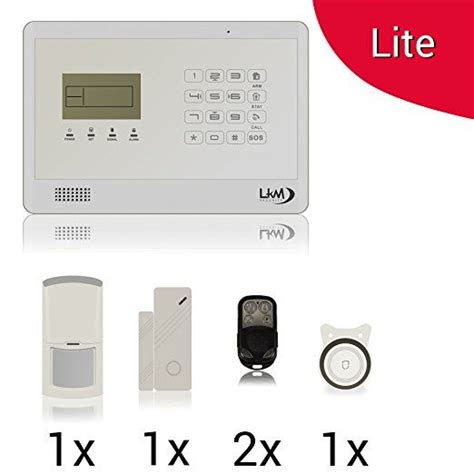 Kit Lite M Eb Antifurto Allarme Casa Lkm Security Kit Wireless Senza