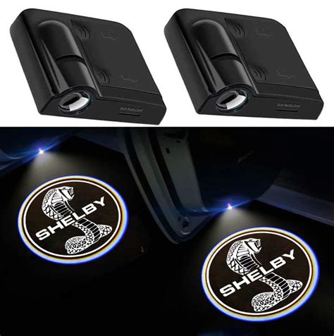 Buy 2Pcs For Car Door Lights Logo For Shelby Car Door Led Projector