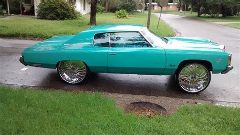 1972 Impala Sitting On 28 Inch Forgiatos Big Rims Custom Wheels