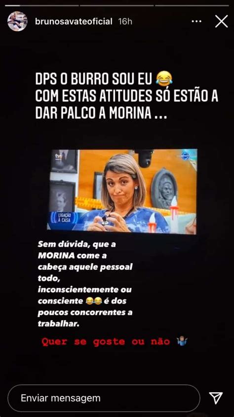 Big Brother Bruno Savate sobre Ana Morina É dos poucos concorrentes