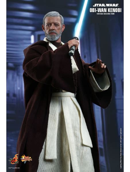 Коллекционная фигурка Звездные Войны Эпизод Новая надежда Оби Ван Кеноби Hot Toys купить