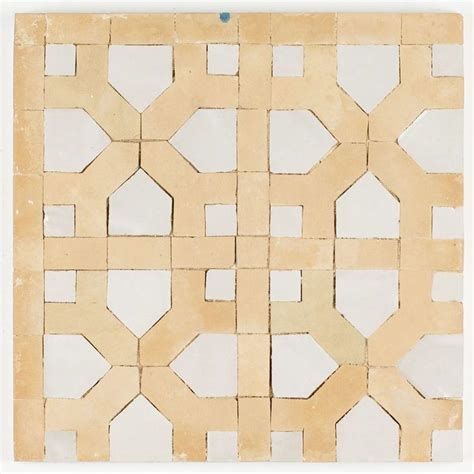 Tetouan Earth Wheat Large Format Zellige Mosaic Decorative Materials