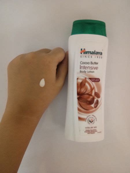 Himalayas Cocoa Butter Intensive Body Lotion Review Nykaa Network