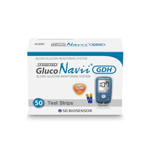 Тест-полоски на глюкозу Standard GlucoNavii GDH 50 шт - Healthy Tools ...