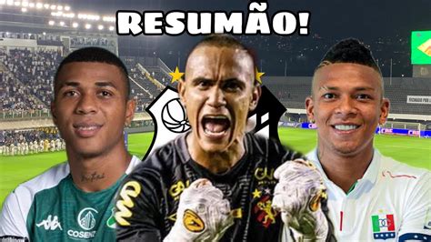 SANTOS AVANÇA POR BILLY ARCE GOLEIRO CHEGANDO SANTOS QUER