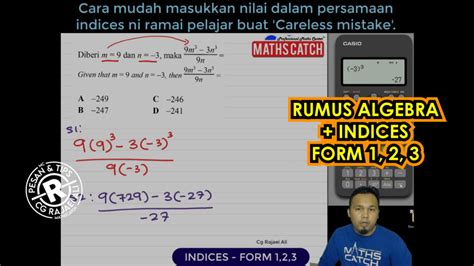 Rumus Algebra Indices Form 123