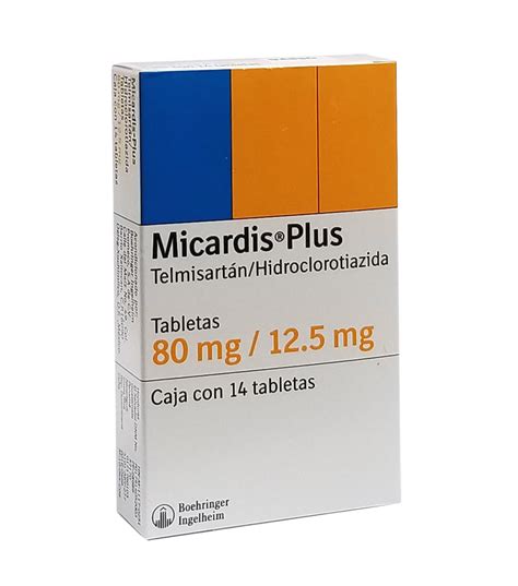 Micardis Plus Mg Tabletas Farmaciard