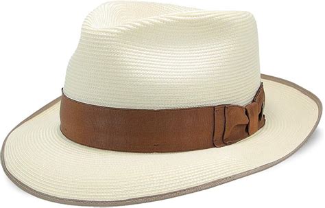 Bradshaw Dobbs Milan Straw Fedora Hat At Amazon Mens Clothing Store