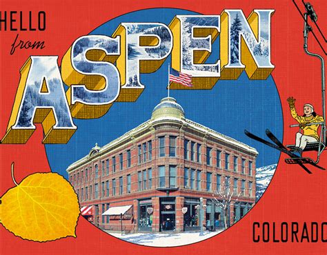 Vintage Colorado Postcards on Behance