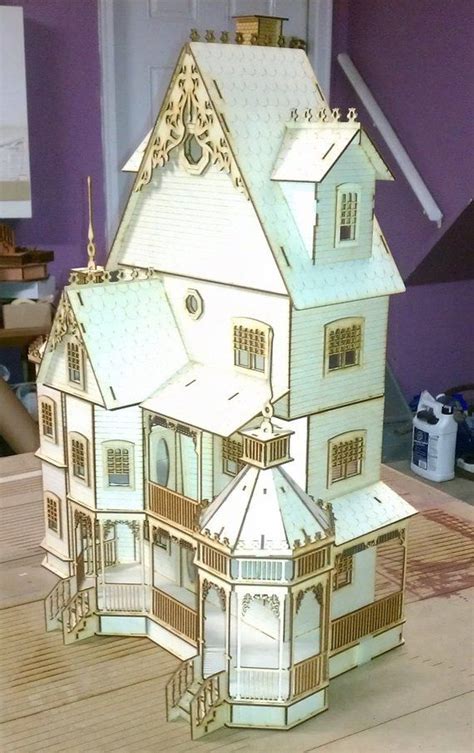 Ashley Gothic Victorian Dollhouse Half Inch Scale Kit Victorian