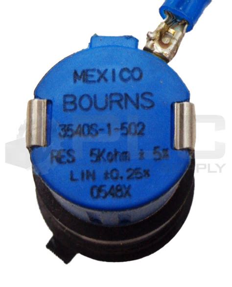 Bourns S Potentiometer W Turn Dial Counter Read Plc