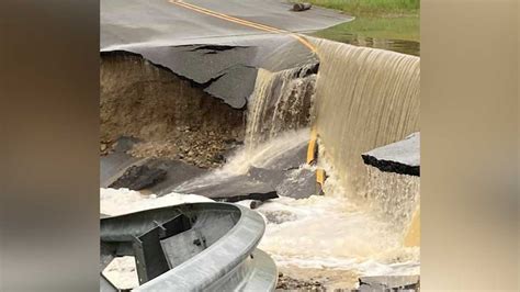 Flash Flooding Washes Out Roads Causes Extensive Damage In Downeast Maine