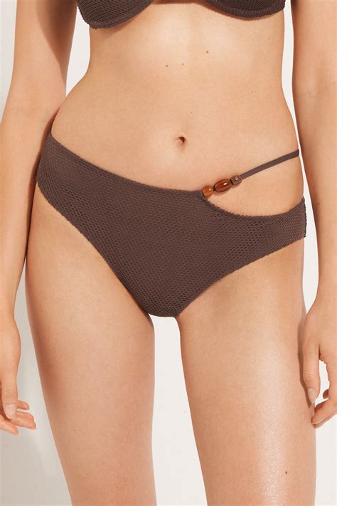 Panty Brasileña de Bikini Clásico Lanzarote Net Clásicos Mujer Tezenis