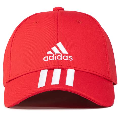 Czapka Z Daszkiem Adidas Bball 3S Cap Ct FK0897 Scarle White White