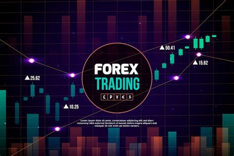 Premium Vector | Forex trading wallpaper