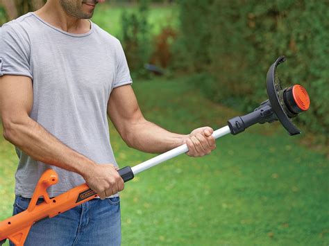 Black And Decker Akku Rasentrimmer 18 Volt Leistung 25 Cm Schnittbreite