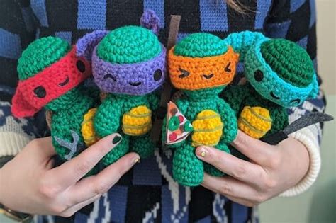 10 Crochet Ninja Turtles Patterns Crochet News