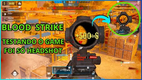 S Headshot Blood Strike Pc Jogando Primeira Vez Vs K Youtube