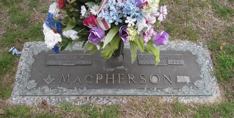 Catherine Louise Miller Macpherson Memorial Find A Grave