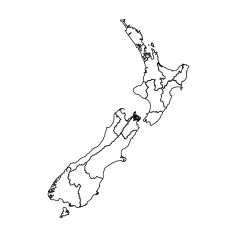 State Map New Zealand