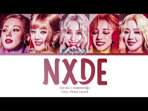 G I Dle Nxde Lyrics Tradu O Legendado Color Coded Lyrics Youtube