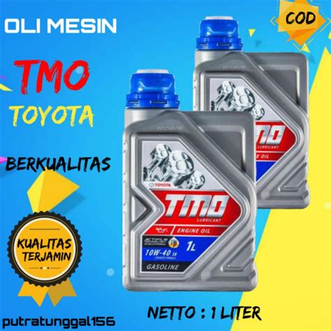 Jual Oli Tmo Toyota Liter Bensin W Sn Oli Mobil Tmo Toyota