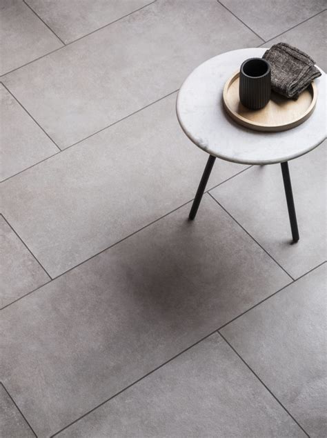 District Light Grey Porcelain Tile Mandarin Stone