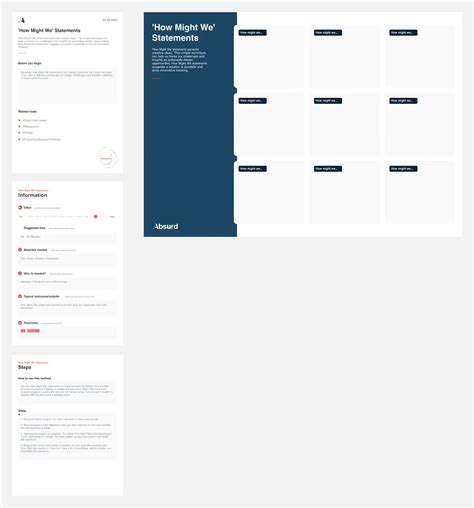 How Might We Statements Ideation Template Miroverse
