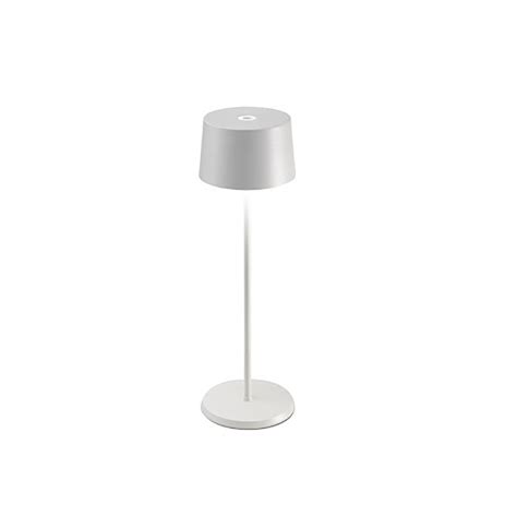 Lampada Da Tavolo Olivia Pro Bianco Poldina