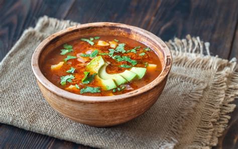 Premium Photo | Bowl of spicy mexican soup