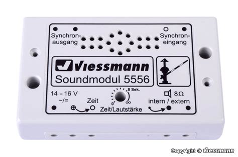 Viessmann Soundmodul Bahnübergang Modell Technik Ziegler