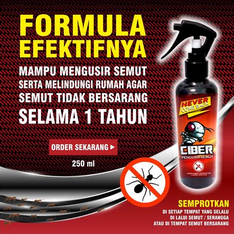 Jual Anti Pengusir Obat Racun Pembasmi Semprotan Semut 250 Ml Serangga