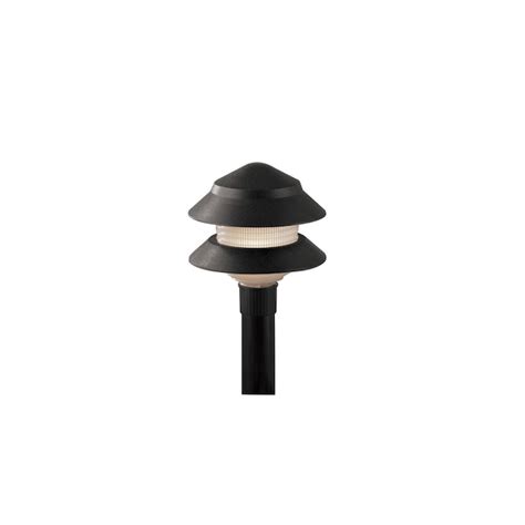 Portfolio 38 Lumen 4 Watt Black Low Voltage Outdoor Path Light 2700 K In The Path Lights