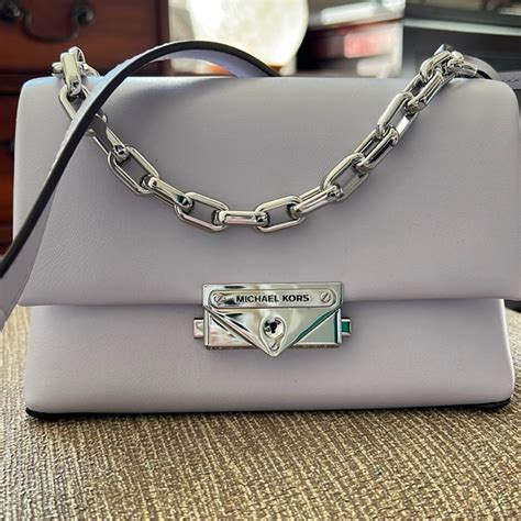 Bags Michael Kors Crossbody Cece In Lavender Mist Color Silver Hardware Excellent Poshmark