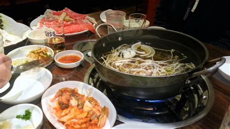 Korean Hot Pot And K Bbq Youtube