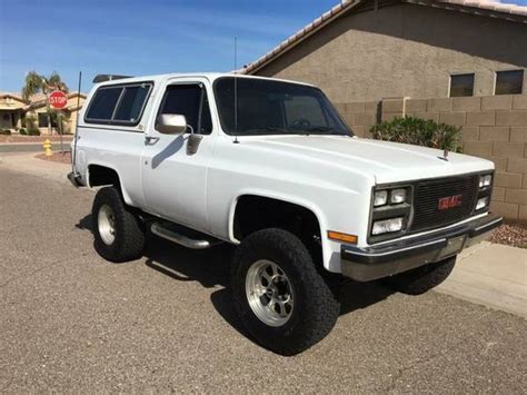 Gmc Jimmy K Blazer X Rust Free Arizona Truck New Ci