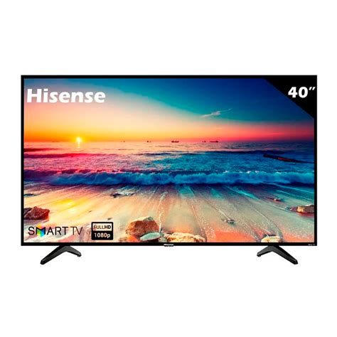 Pantalla Smart TV Hisense LED De 40 Pulgadas Full HD Con Roku TV