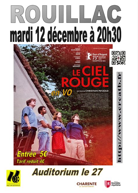 Cinema Le Ciel Rouge En Vo Ville De Rouillac