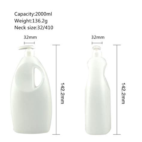 Ml Liter Oz Hdpe Plastic Lotion Pump Packaging Bottles