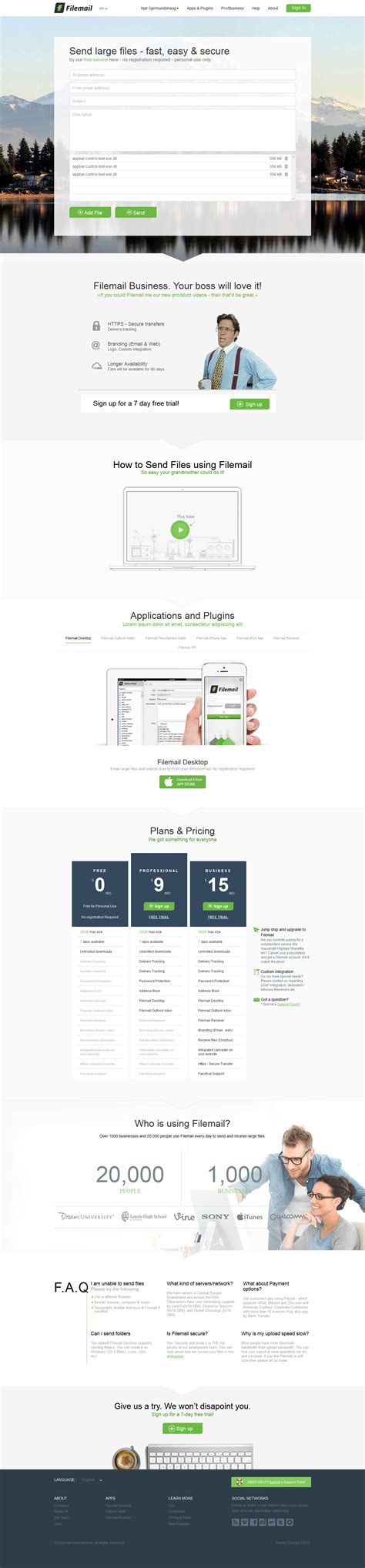 Filemail - Novo Software Solutions