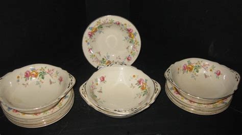 Edwin M Knowles China Co Springtime Classic 12 Piece Vintage