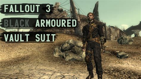 Armored Vault Suit 101 Improved Black At Fallout 3 Nexus Mods And